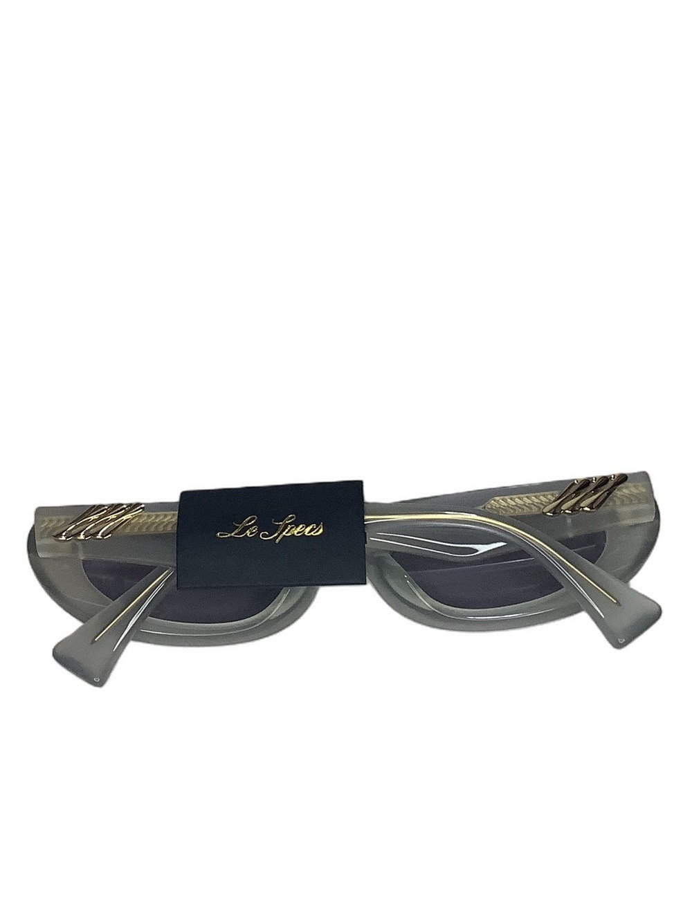 Le Specs Numero Uno Oval Sunglasses In Mist New - Picture 5 of 5